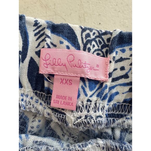 Lilly Pulitzer Bal Harbour Palazzo Pant Womens Size XXS Vacation Preppy Beach - Picture 9 of 16